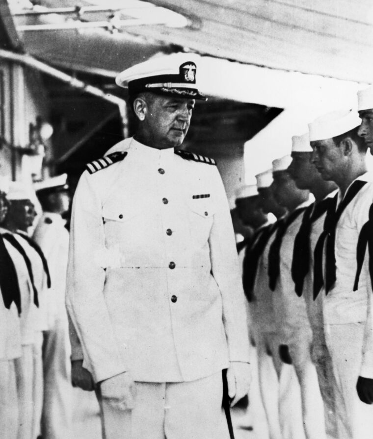 Captain Albert Rooks, commander of the cruiser USS Houston, received a posthumous Medal of Honor after Sunda Strait. 