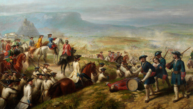 The Battle of Almansa by Ricardo Balaca