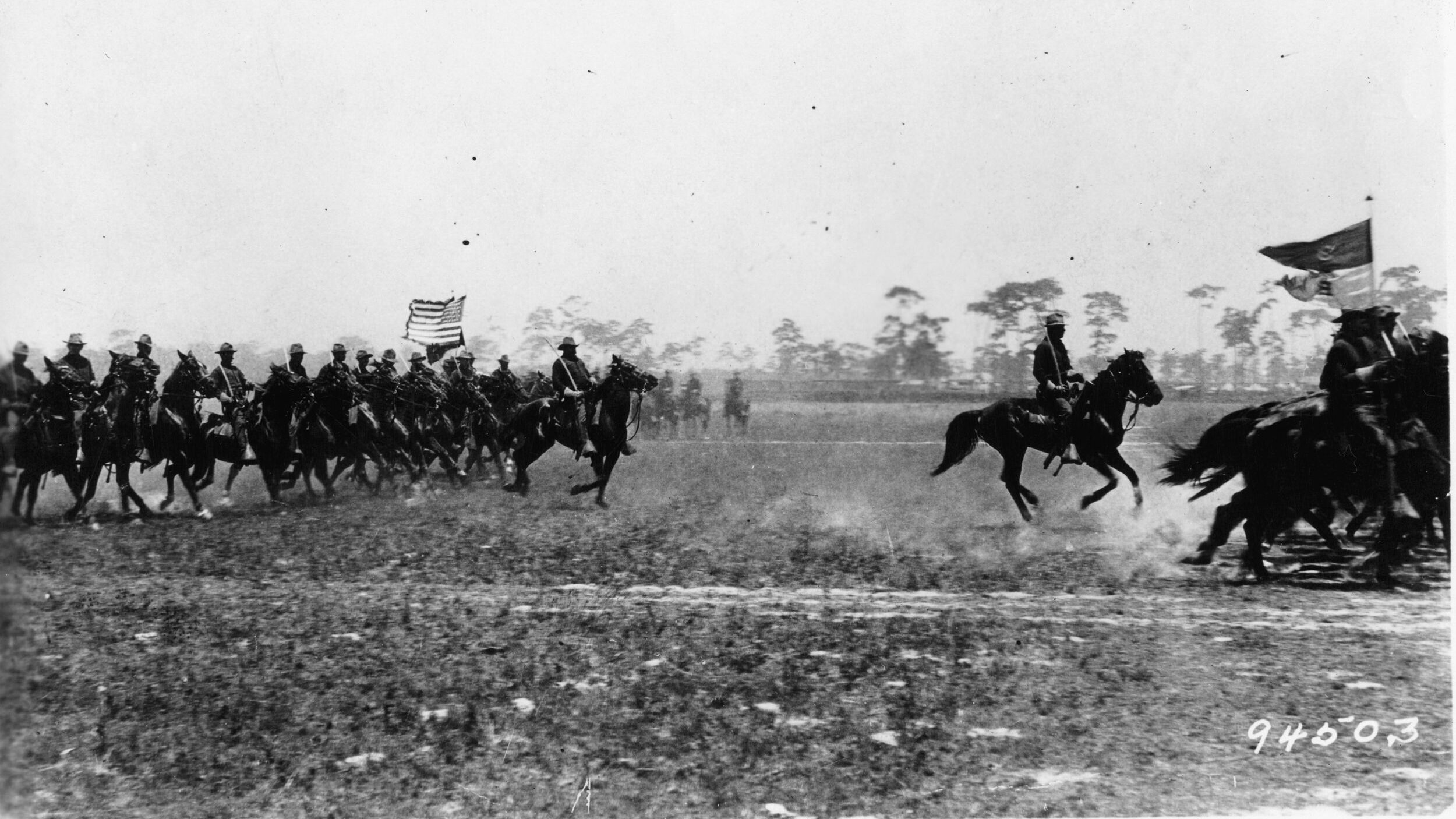 The 1st U.S. Volunteer Cavalry, better known as the Rough Riders, was part of “Fighting Joe” Wheeler’s mounted division in Cuba.