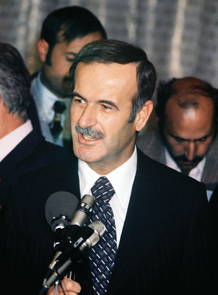 Hafez Al-Assad became president of Syria after a 1971 military coup. By 1973, he launched a major assault on Israel to try to take back the Golan Heights lost in the 1967 Six Day War.