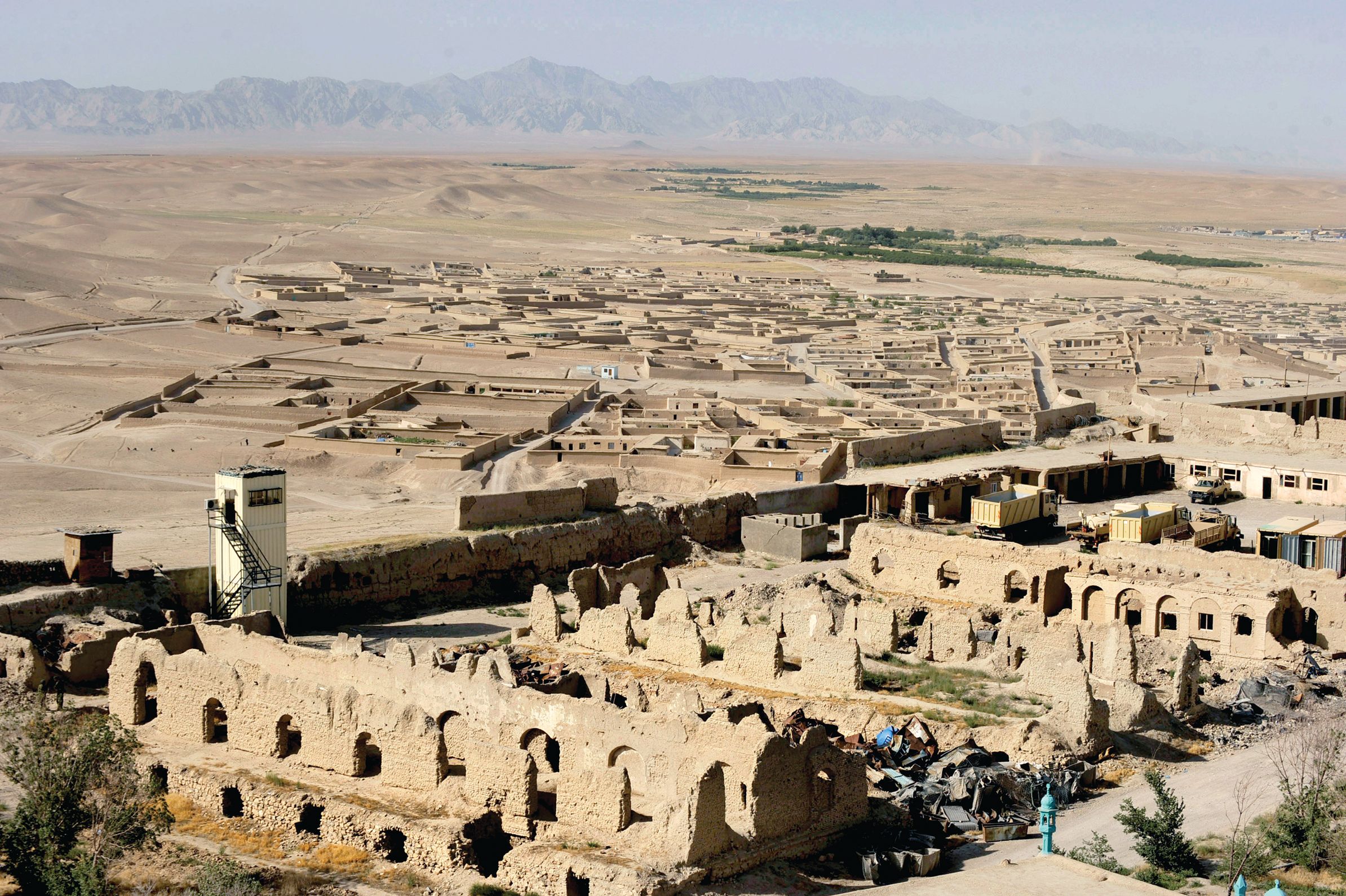 According to local officials, this fortress in Qalat City, Afghanistan was built by Alexander the Great during his push to India. Since then, nearly every military force has used it, including the British, the Russians, the Taliban, and the Americans.