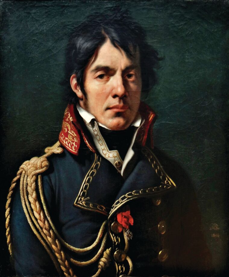 Portrait of Baron Dominique-Jean Larrey by Anne-Louis Girodet de Roussy-Trioson, 1804.