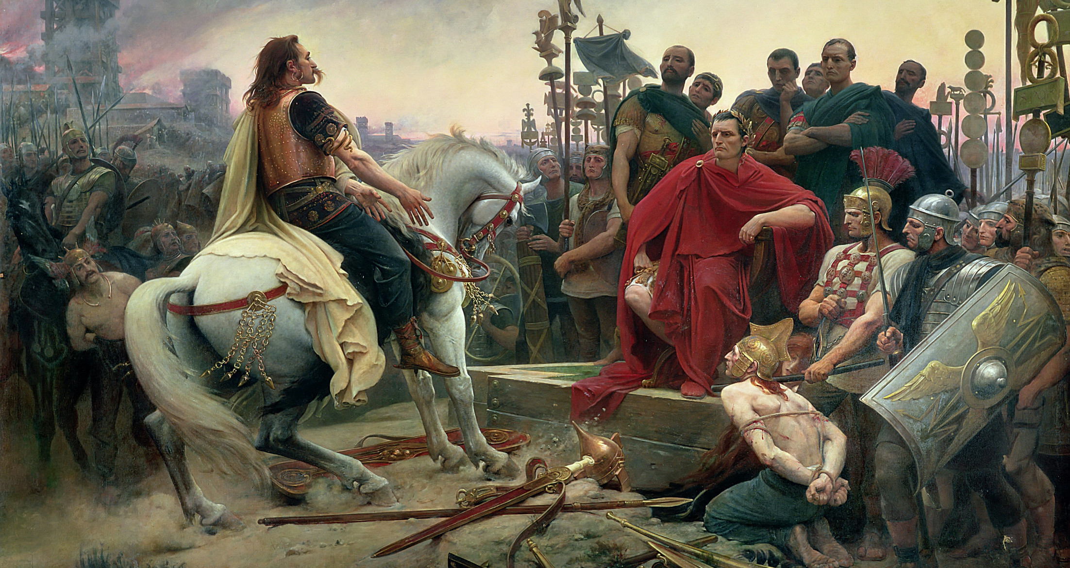 Какую роль сыграло завоевание галлии возвышение цезаря. Осада Алезии Юлием Цезарем.
