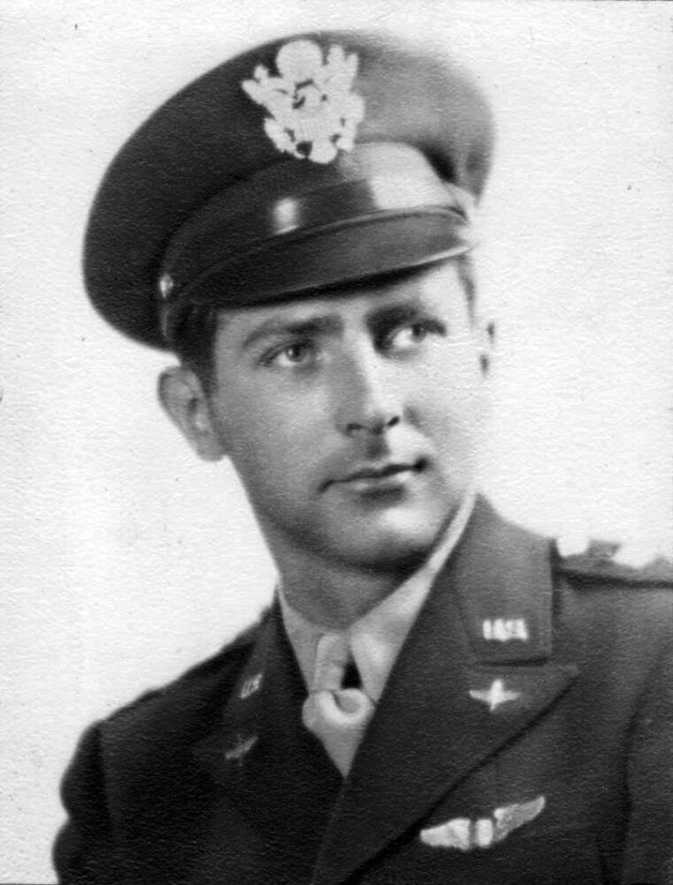 Lieutenant Ben Ernst of Nashville, Tennessee, joined the Army Air Force for the “glamour,” but was shot down off the coast of Palermo, Sicily, in 1943 and spent 23 months as a prisoner of the Germans.