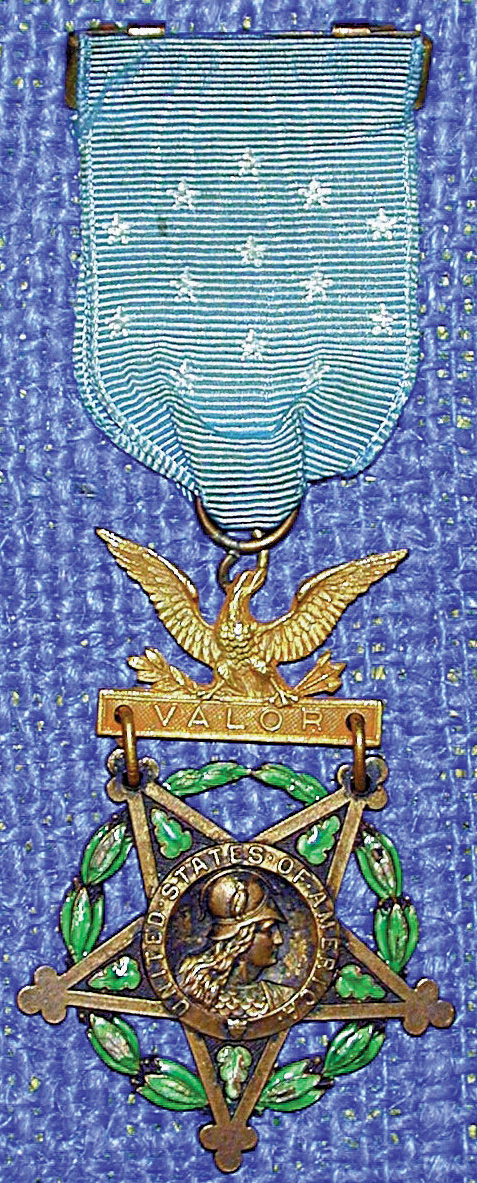 A Medal of Honor awarded in 1904. 