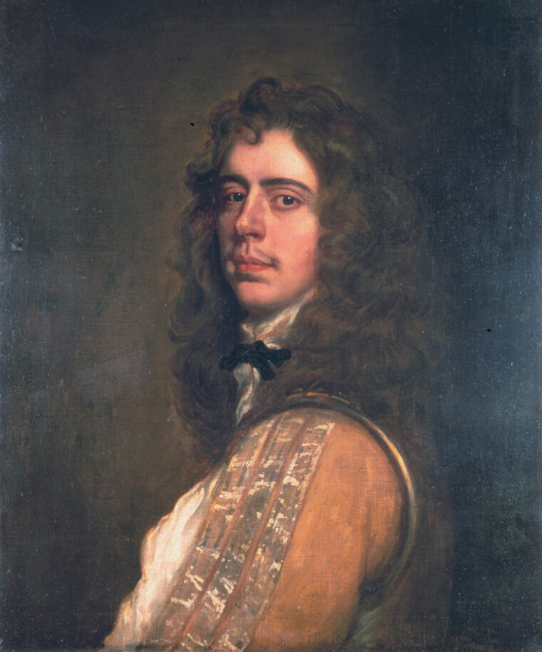 This portrait by Sir Peter Lely is said to be of Prince Rupert.