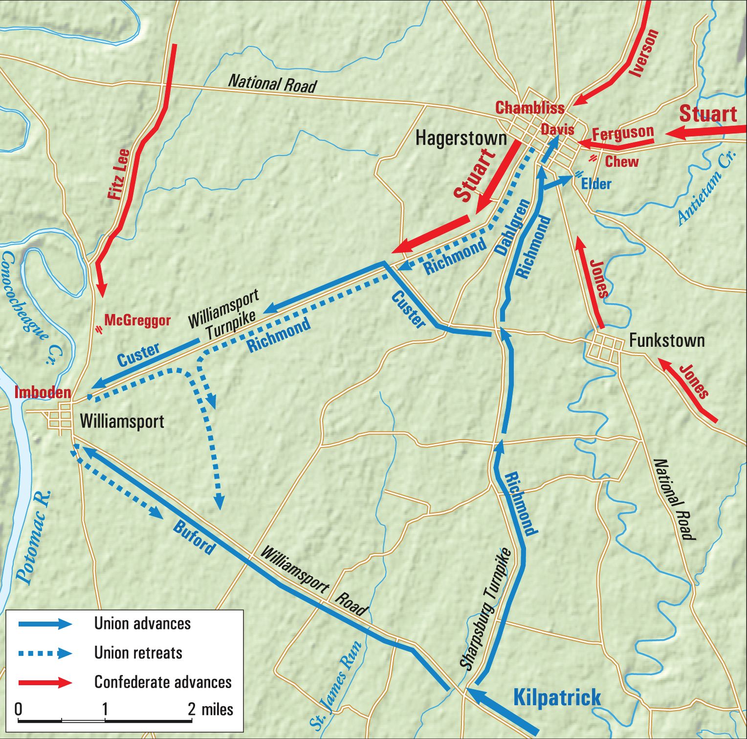 The Battle of Hagerstown - Warfare History Network