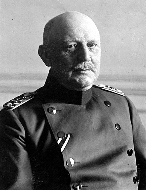Chief of the German Great General Staff, Helmut von Moltke.