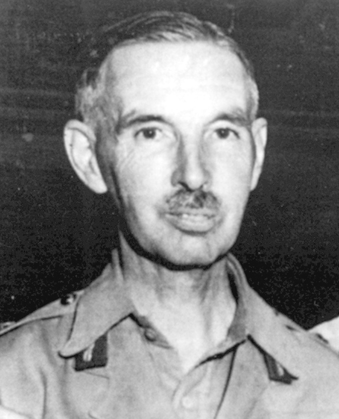 Lt. Gen. Arthur Percival commanded the defenses of fortress Singapore and agreed to the largest surrender of Commonwealth troops in British history.