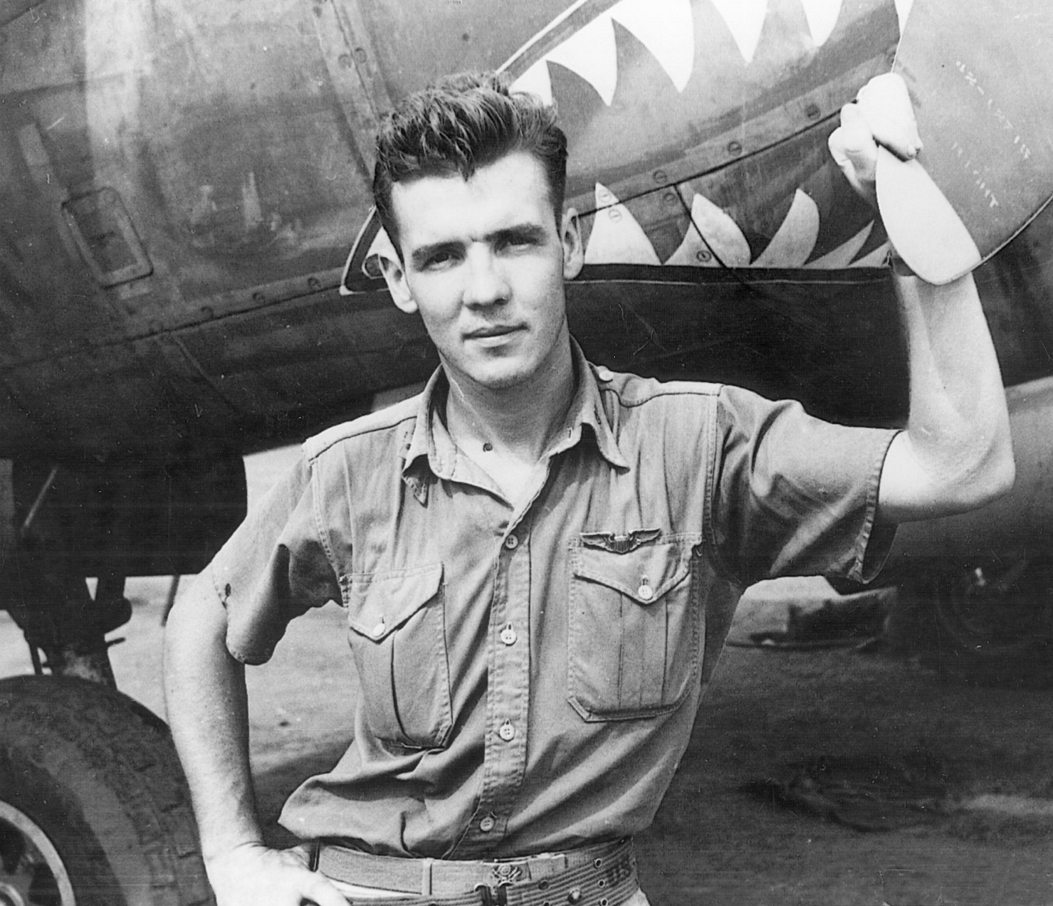 Captain Thomas C. Lynch was one of the top American fighter aces in the Pacific.