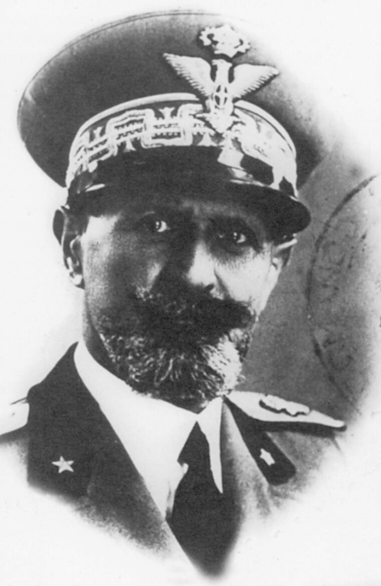 Italian General Annibale Bergonzoli, nicknamed “Electric Beard” by his troops, commanded XII Corps during its rout at Bardia.