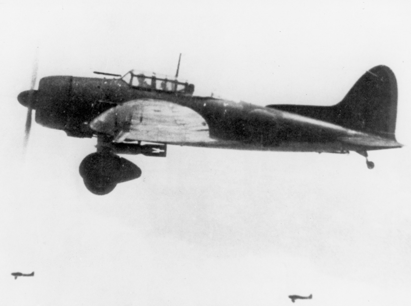 The Aichi D3A Type 99, later known as the “Val,” was the carrier-based dive-bomber used by the Japanese at Pearl Harbor.