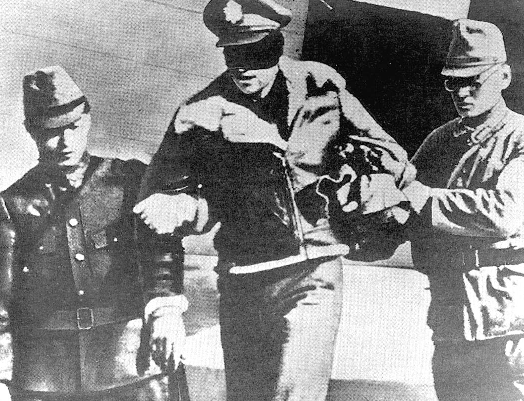 Lt. Robert L. Hite, Lt. William G. Farrow’s copilot, was transported to a Japanese prison in China, where he spent 31/2 years. Farrow was executed by the Japanese.