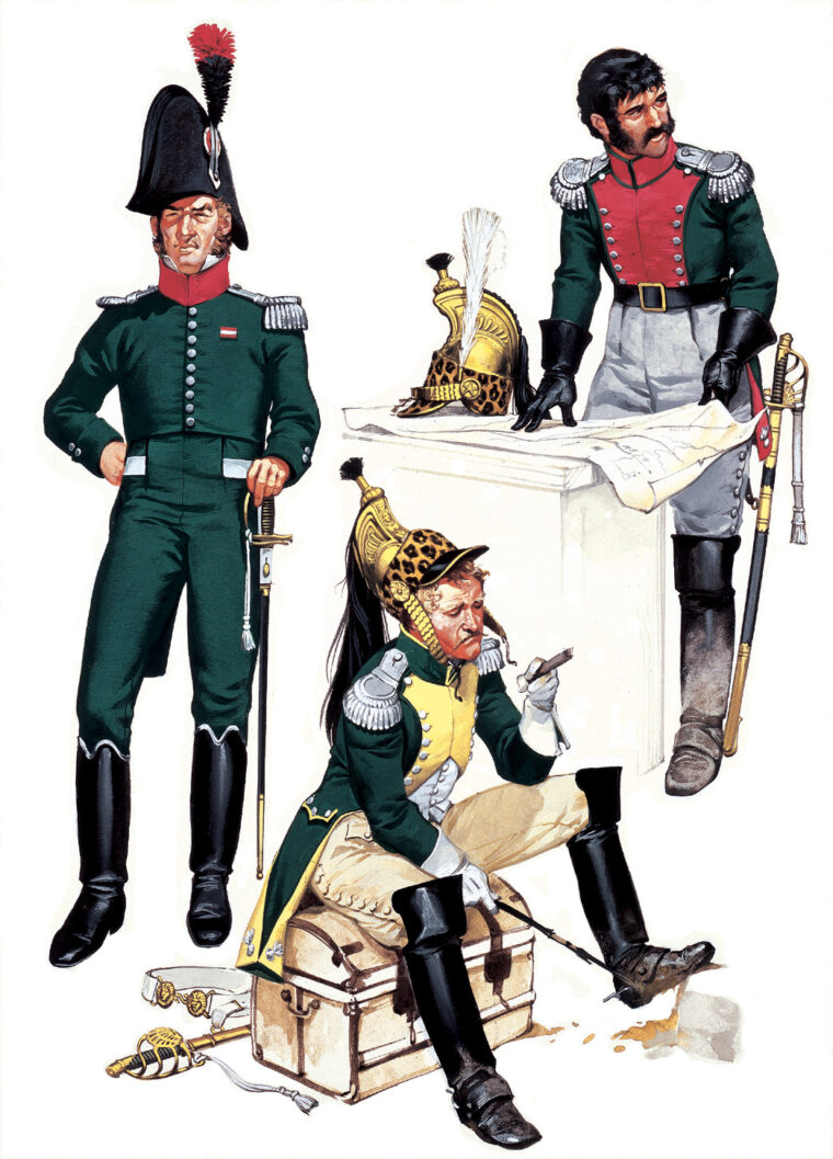 Napoleon’s dragoons were mounted infantrymen, equally adept with musket and saber, and proud of it. 