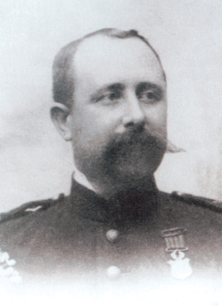 Lieutenant Saturnino Martín Cerezo, taken in 1897.