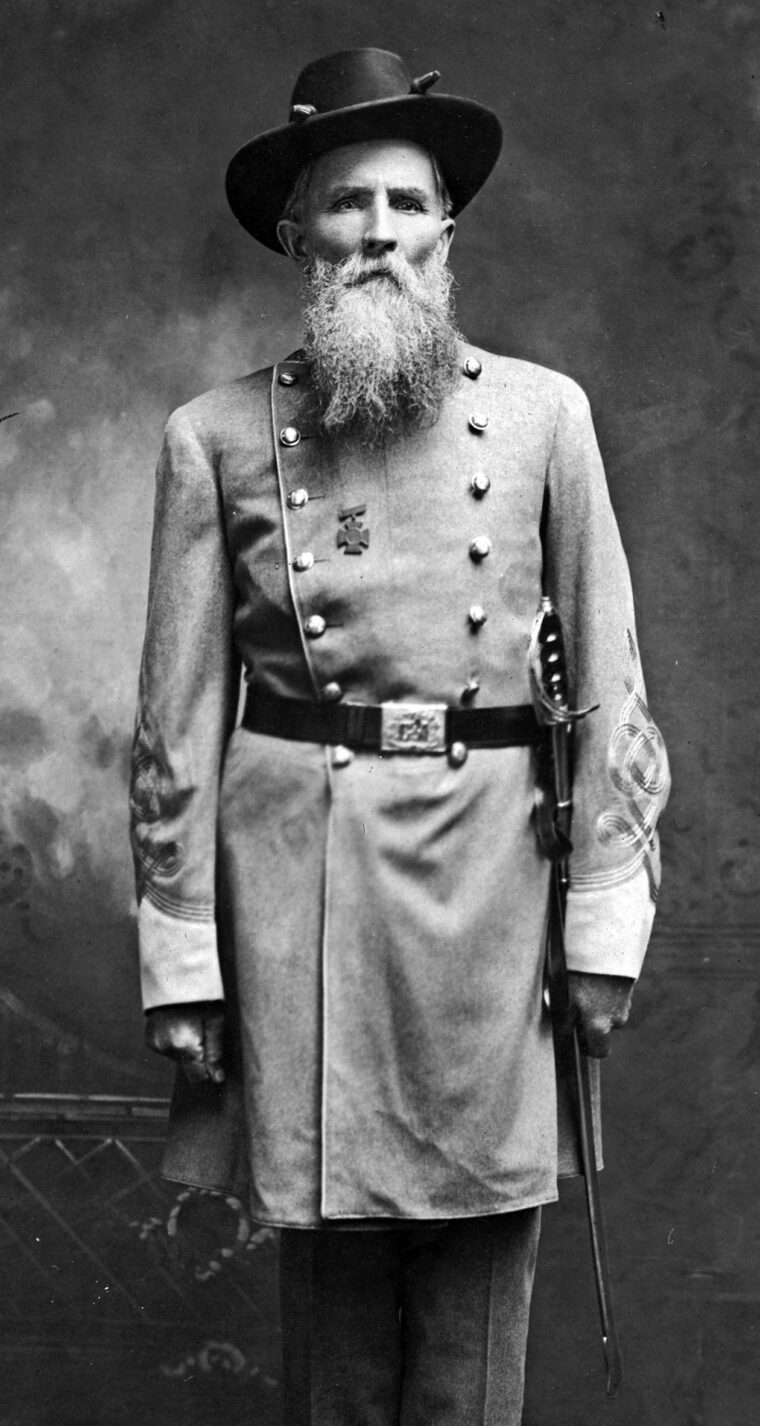 Civil War veteran Daniel Patton Hill of Co. H, 3rd Missouri Infantry Regiment. 