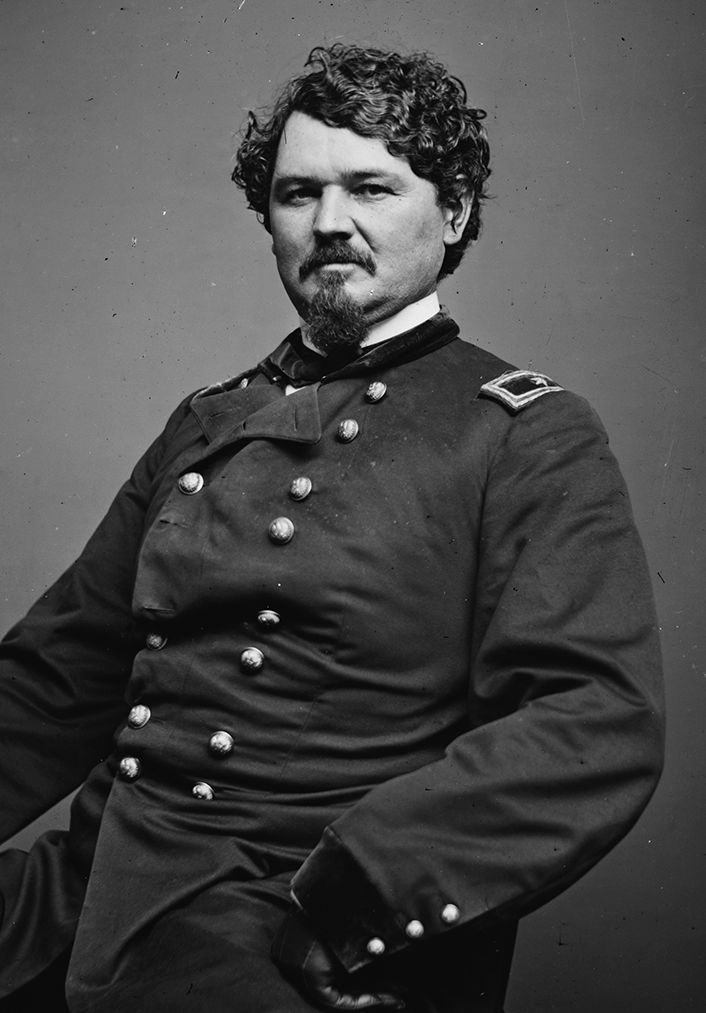 Capt. Samuel Sturgis, from Pennsylvania, served as a Major General during the Civil War.