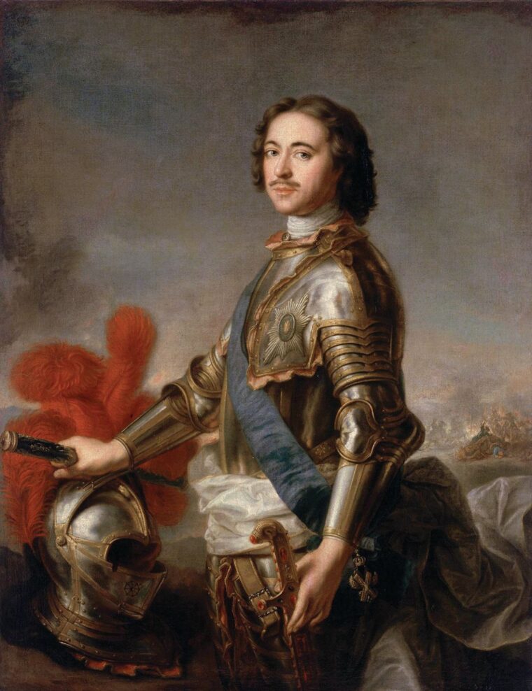 Ten-year-old Peter I  was named co-Tsar of Russia with his 16-year-old half-brother, Ivan V, in 1682—the year Charles XII of Sweden was born. The half brothers ruled Russia jointly until 1696, though actual power during that time was wielded by Sophia Alekseyevna, Ivan’s full sister and Peter's half-sister.