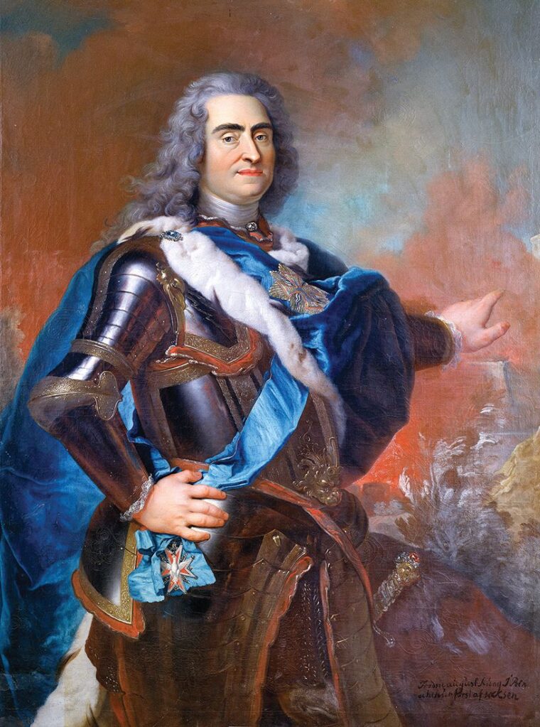 An ally of Peter, Augustus II, Elector of Saxony and King of Poland, lost the throne when Charles invaded Saxony in 1706, but regained it after the Battle of Poltava.