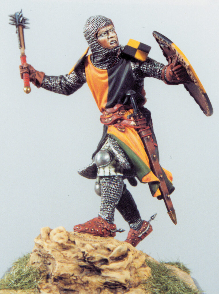 A European knight.