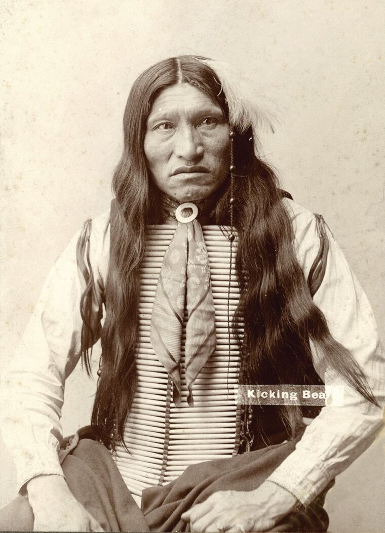 Sitting Bull, Hunkpapa Lakota leader; Unauthenticated photo of Crazy Horse, who most historians believe never allowed himself to be photographed.