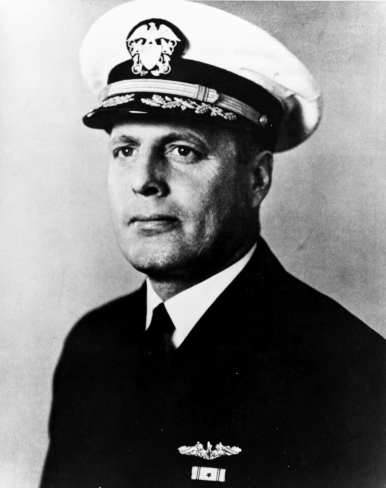 Navy Lieutenant Commander Fred Connaway was skipper of the USS Sculpin when it was lost in action on November 19, 1943. 