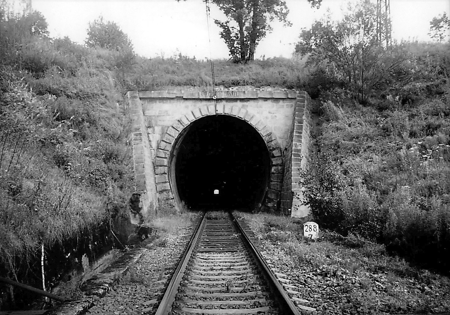 When Lieutenant Dr. Hans Albrecht Herzner did not receive orders to stand down, his German infiltration unit proceeded to attack the Polish border positions guarding this railway tunnel at Jablunkov Pass. Herzner was unsuccessful in taking the tunnel and, days later, Polish soldiers sabotaged the tunnel about an hour after Germany attacked on September 1. The tunnel was repaired in 1940.