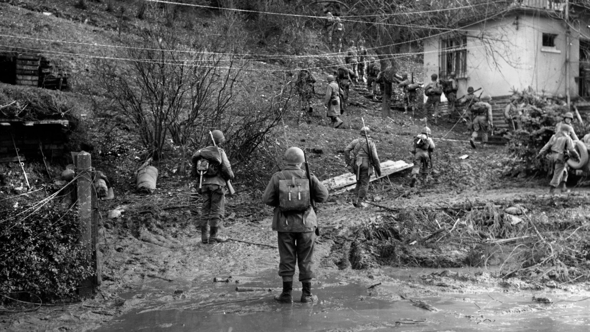 After Operation Market-Garden failed make it into Germany in September 1944, U.S. Lt. General “Lightning” Joe Collins suggested the Hürtgen Forest might offer a safer route into the Reich through the German Siegfried Line.