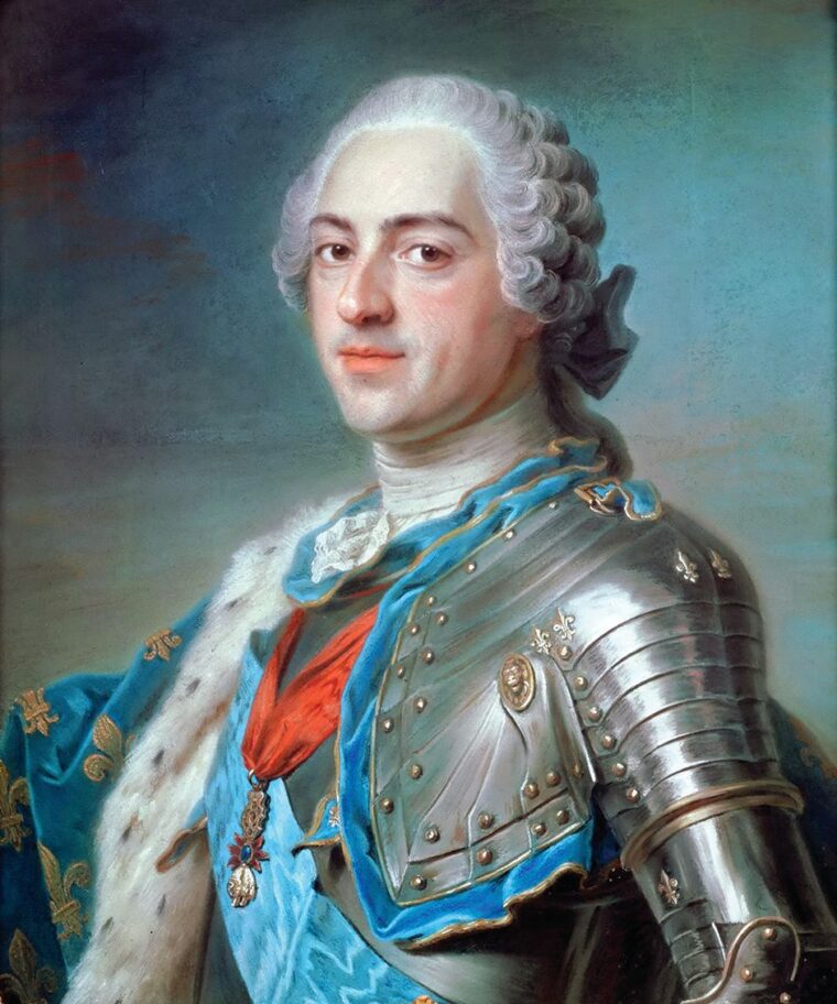 King Louis XV of France.