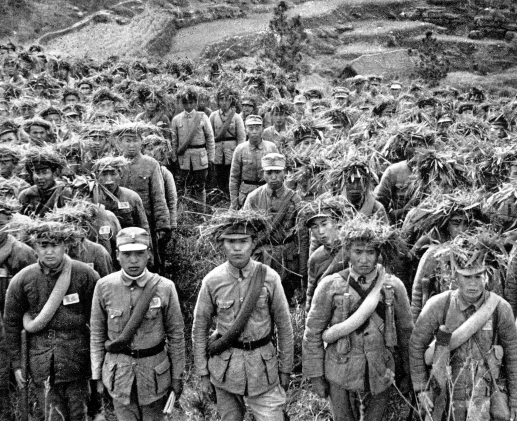 Chinese soldiers, ill equipped and poorly led, were squandered during the early fighting in Burma against well-disciplined units of the Japanese Army.