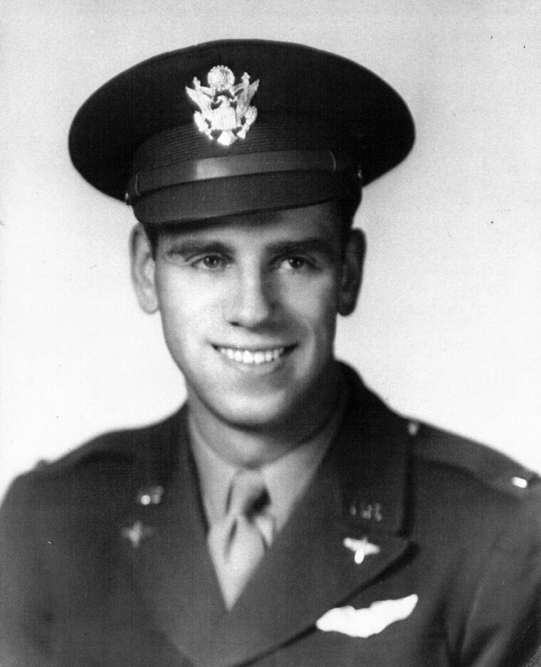Second Lieutenant Les Amundson piloted a B-17 Flying Fortress on a daylight mission to bomb Nazi U-boat pens on November 26, 1943.