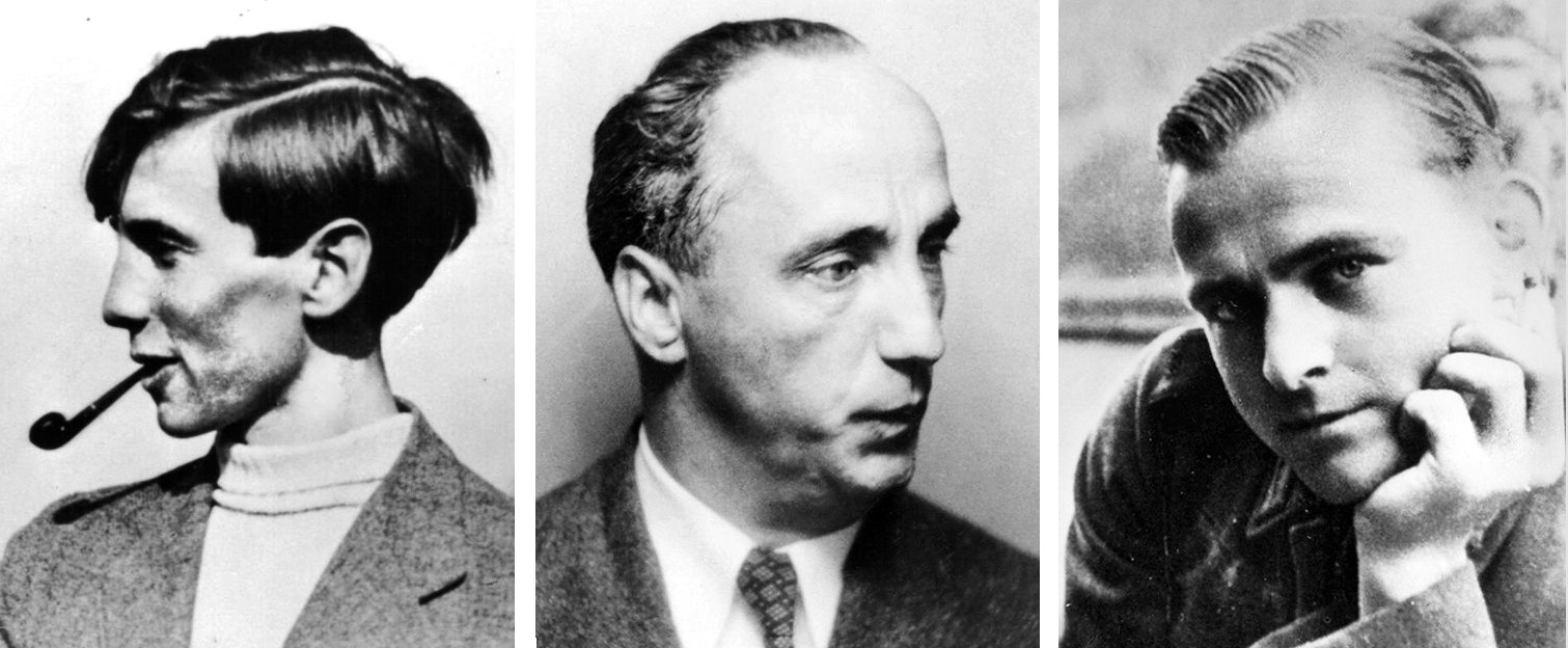 Also beheaded were Alexander Schmorell and Professor Kurt Huber, July 13, and Willi Graf,  October 12 (bottom row, from left).