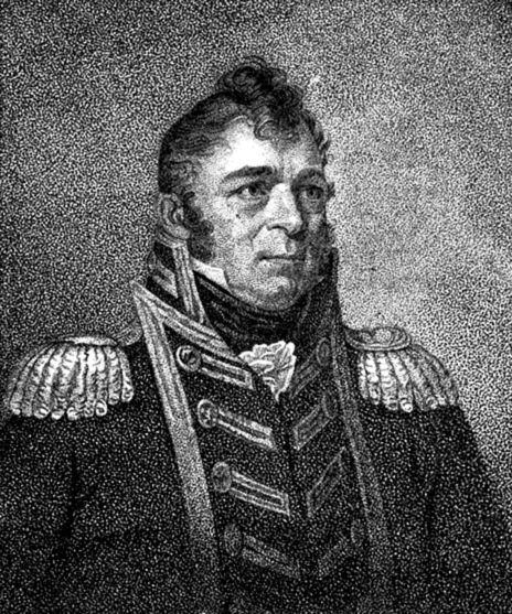 Captain Isaac Chauncey oversaw naval operations on the Great Lakes.