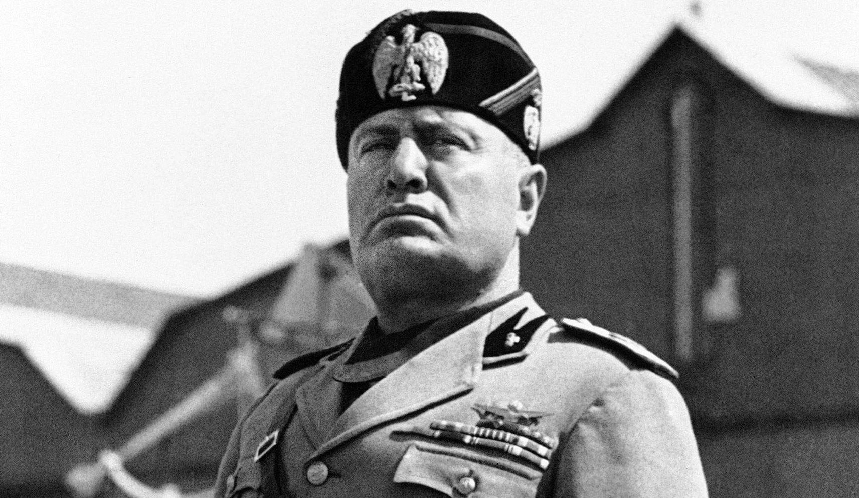 Undated photo of Benito Mussolini, considered by many to be the father of Fascism. The Italian Fascist Party leader was head of the government from 1922 until 1943, when Italy’s King Victor Emmanuel III had him arrested in July. Rescued by the Germans two months later, he was caught by Italian Partisans and shot in 1945.