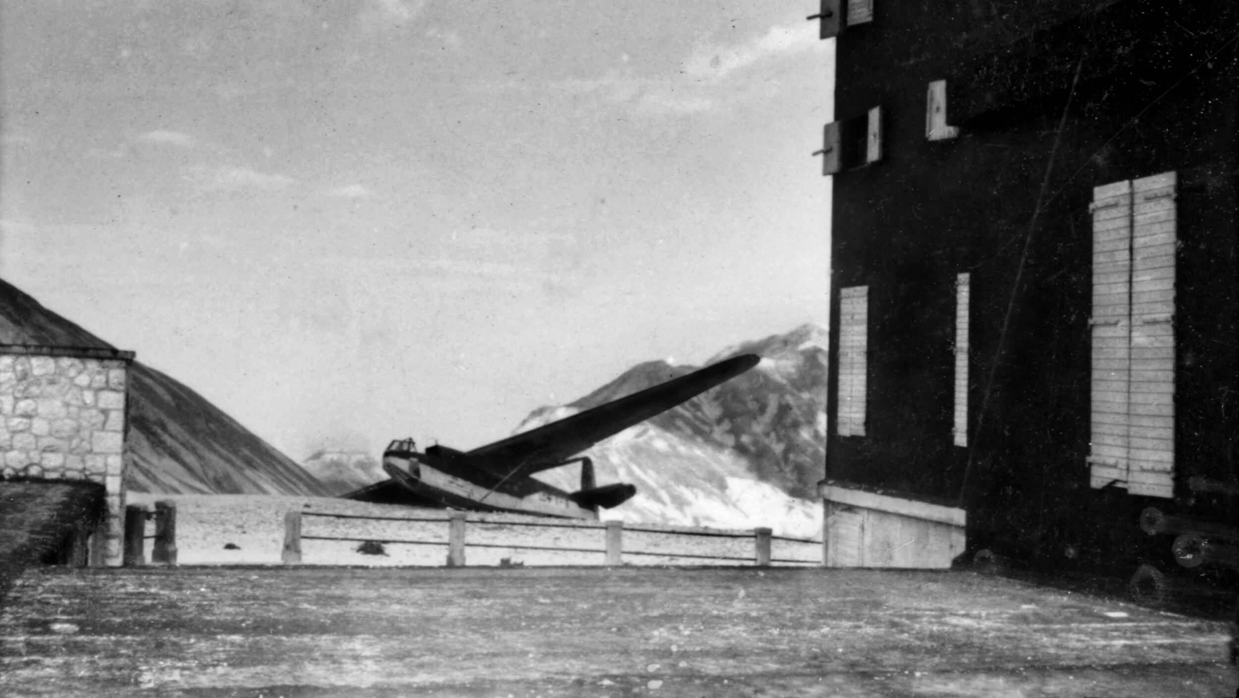 Waffen-SS Captain Otto Skorzeny and some of his men were in the first glider to land on Gran Sasso, less than 40 meters from the Hotel Campo Imperatore. Skorzeny and his 16 SS troops—only part of the operation at Heinrich Himmler’s insistence—spoiled the element of surprise, but still managed to get Italian dictator Benito Mussolini out of the hotel without any shots being fired and to take credit for the whole mission.