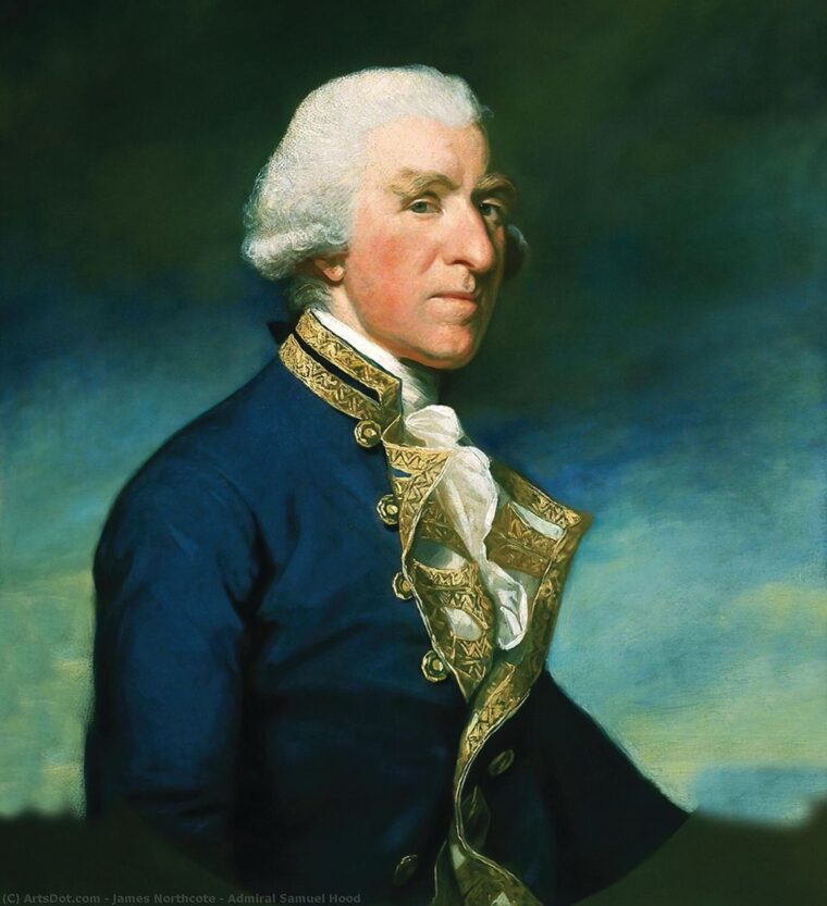 Admiral Samuel Hood, 1st Viscount Hood.