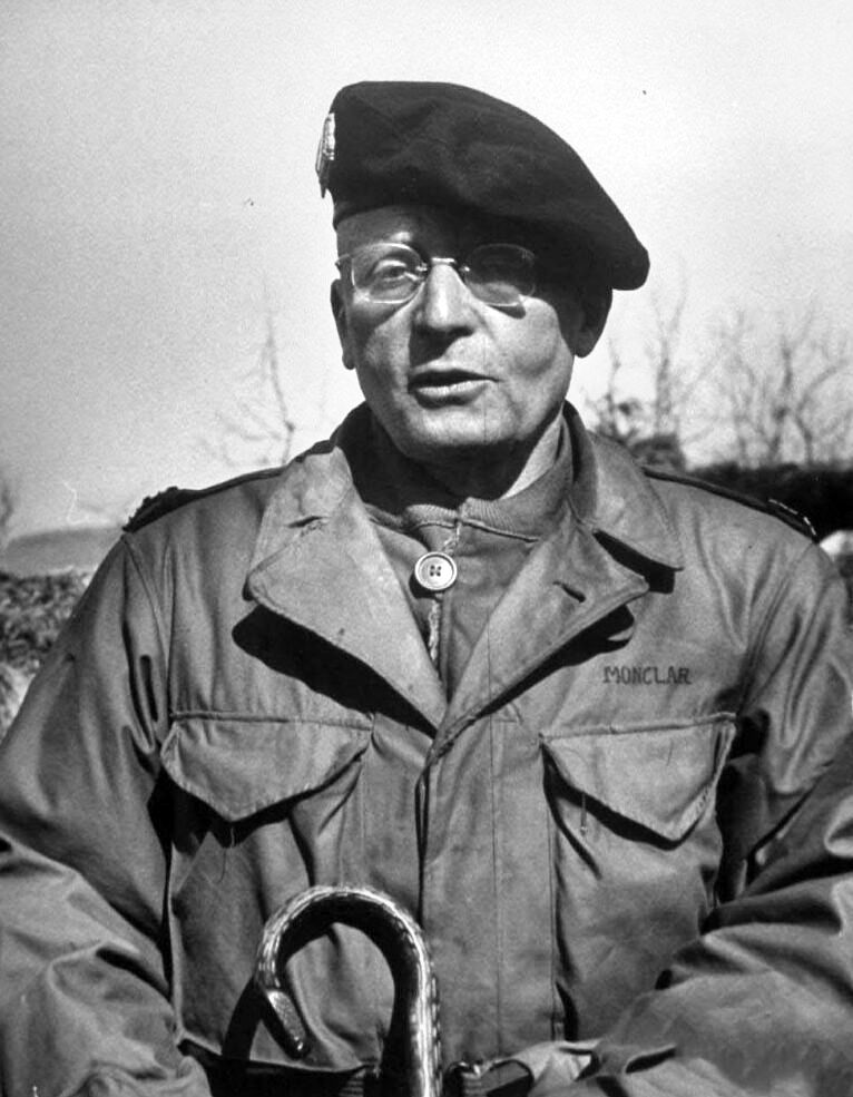 Lt.-Col. Ralph Monclar, commander of the Bataillon de Corée (French Battalion). Monclar, the nom de guerre of Raoul Magrin-Vernerey, was a French three-star general who took a voluntary demotion to lead the French volunteer unit in Korea.