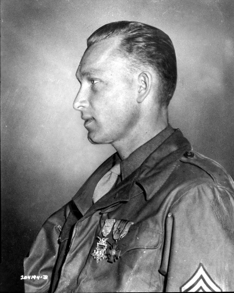 Among the ranks of the “Santa Fe” Division was the legendary Staff Sgt. Junior Spurrier a soldier whose reputation for reckless bravery and solo charges often bordered on insubordination. His habit of clearing entire German strongpoints single-handedly earned him the Medal of Honor and the enduring nickname of a “One-Man Army.”
