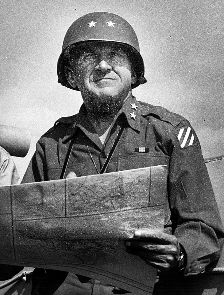 Major General John W. “Iron Mike” O’Daniel, commander U.S. 3rd Infantry Division