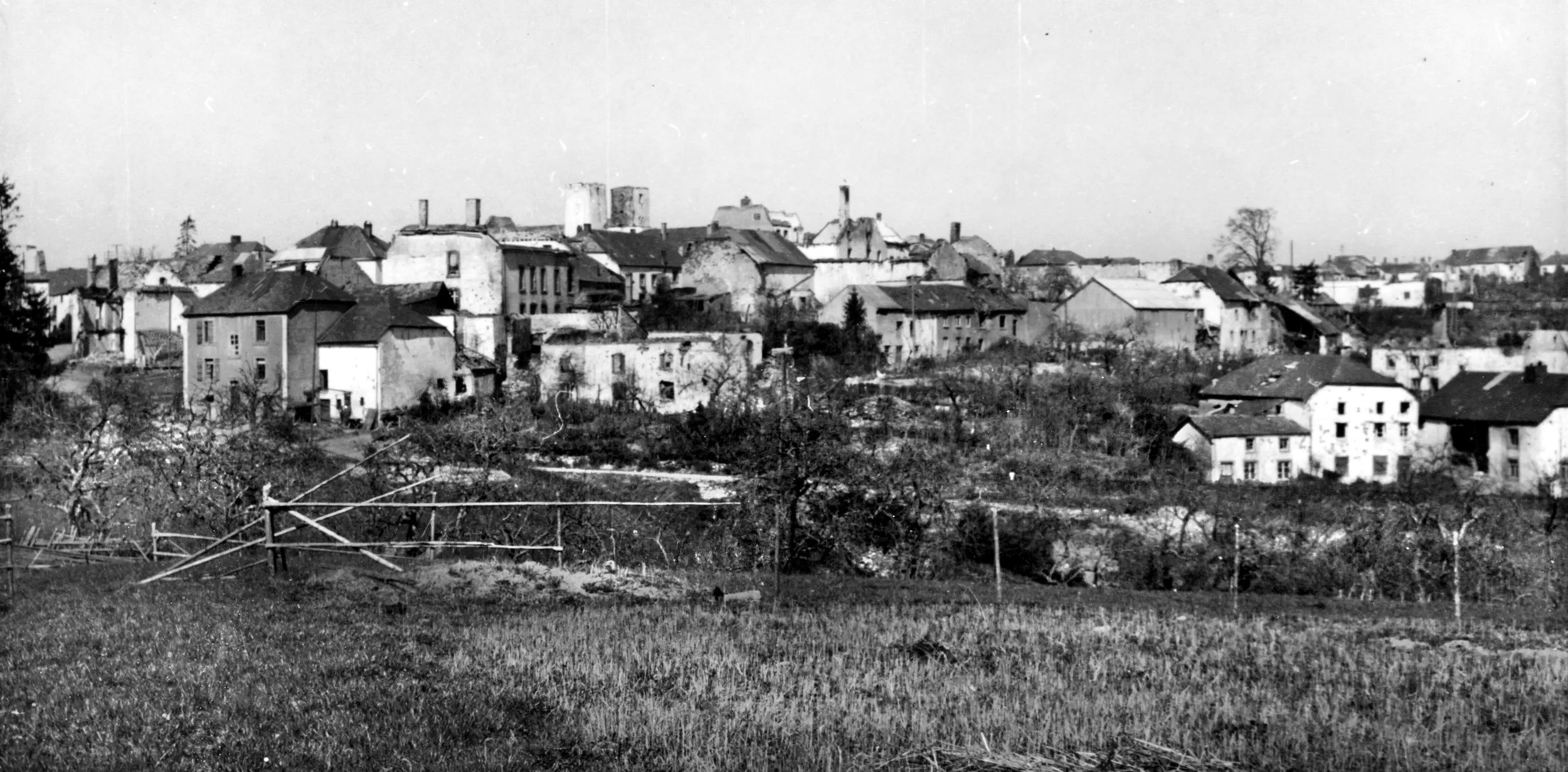 The tranquil and picturesque hamlet of Hosingen, Luxembourg, would play a pivotal role in the ultimate Allied victory over the Germans in the Battle of the Bulge. Approximately 300 American soldiers from K and M Companies of the 110th Infantry Regiment, 28th Infantry Division, held onto the town for 36 hours (December 16–18, 1944) delaying the German Fifth Panzer Army as it raced toward the strategic crossroads of Bastogne—allowing reinforcements in the form of the 101st Airborne Division to get there first.