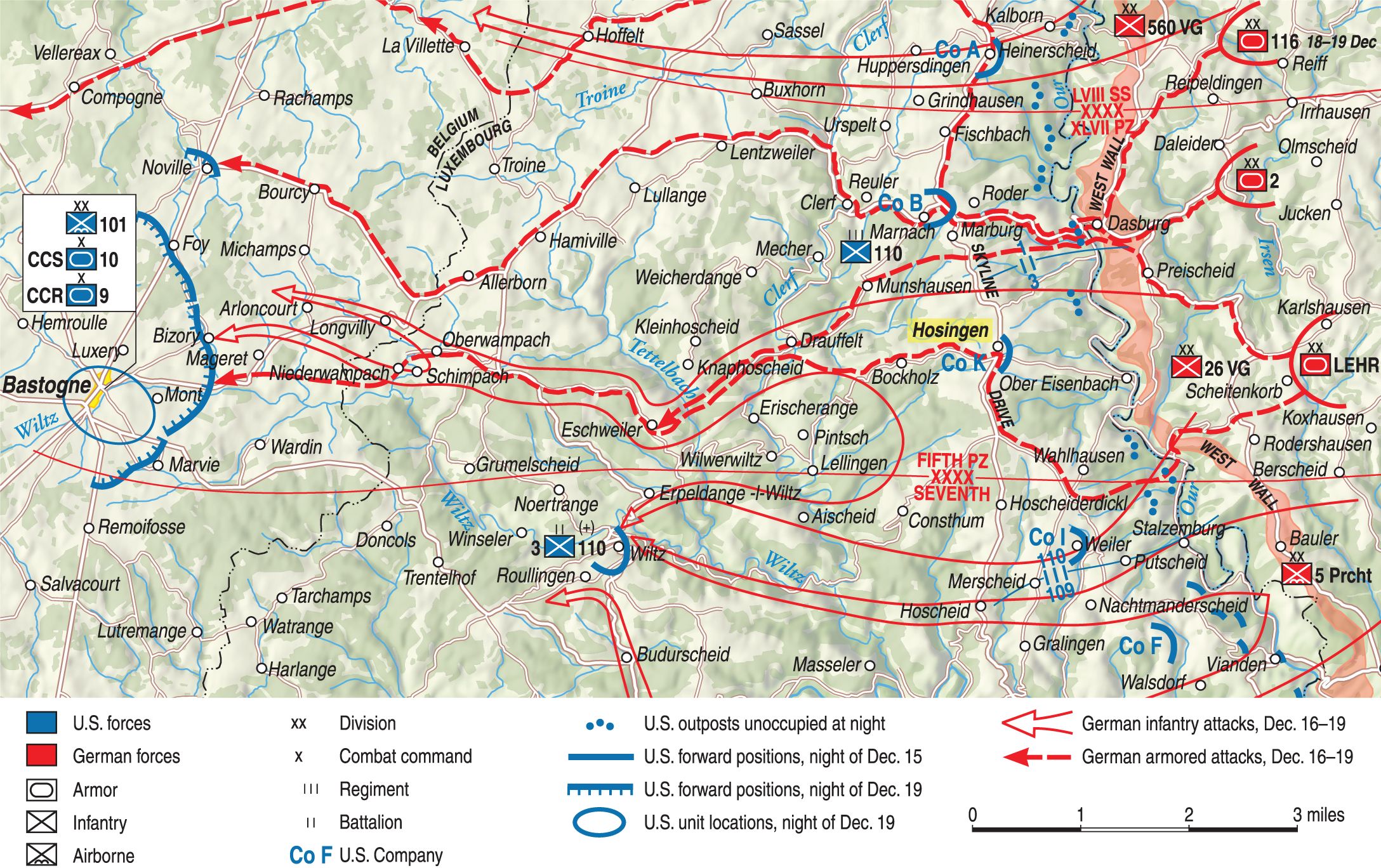 Tasked with holding a 10-mile front with a severely depleted force, the 110th Infantry Regiment faced the full might Hitler’s Ardennes Offensive in December 1944. Lt. Thomas J. Flynn’s K Company found themselves in the crosshairs of two German Panzer corps at the village of Hosingen, Luxembourg. Their desperate 36-hour stand stalled the Fifth Panzer Army’s advance, buying the American forces the narrow window of time needed to secure the pivotal city of Bastogne.
