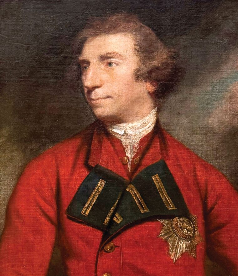 Louis-Antoine, Comte de Bougainville, who served as captain of dragoons and aide-de-camp to the Marquis de Montcalm.