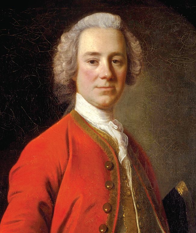 British Maj. Gen. William Shirley, Chief of His Majesty’s Forces in North America in 1755.