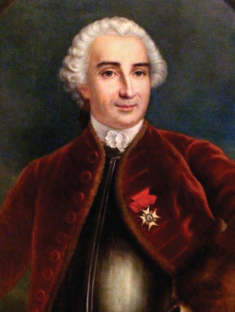 French General Louis-Joseph, Marquis de Montcalm, commander-in-chief of French forces in North America.
