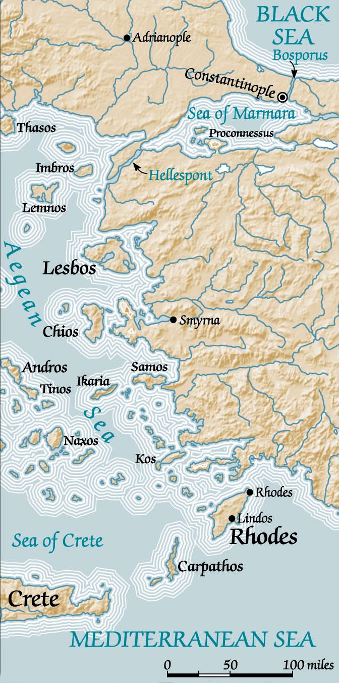 Only 10 miles off the coast of Asia Minor, the Knights of St. John found their new home on Rhodes to be a perfect base for attacking Muslim shipping. But that proximity also meant a greater chance of an Ottoman reprisal. The knights spent two decades and great riches to fortify the island, especially its port city.