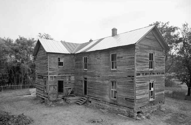 The Brawner farm house was a focal point for both sides during the battle. John Brawner and his family left the house as shots and shells passed through it, but returned later to find it still standing.