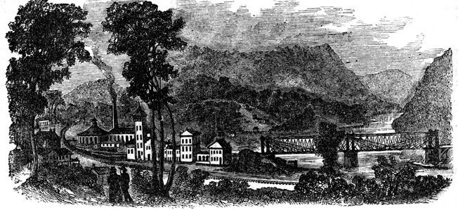 The railroad town of Grafton served as a supply base for Union operations in northwestern Virginia. 