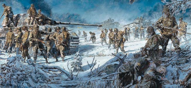Originally commissioned to take on Martinique, the men of the 551st Parachute Infantry Battalion were instead shipped to Europe and to the Battle of the Bulge.
