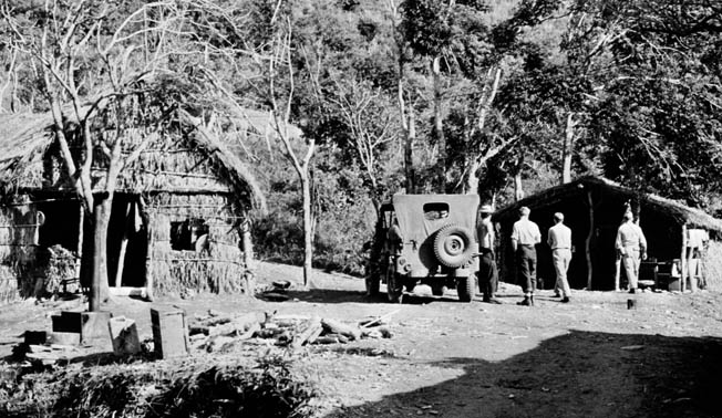 A severe housing shortage, made worse by the uncooperative nature of the Free French authorities, forced some American personnel to live in native huts in a small area of the island. As many as 50,000 American personnel were in New Caledonia at any given time.
