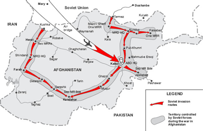 When the Soviet Union intervened in Afghanistan in December 1979, it set the stage for a long quagmire, similar to the American War in Vietnam.